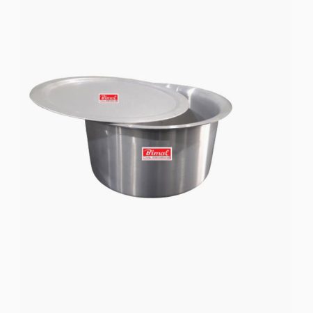 Bimal Aluminium Topes with Lid & without Handles