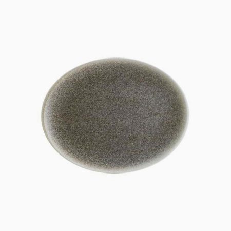 Bonna Luca Wood Matt Moove Oval Plate