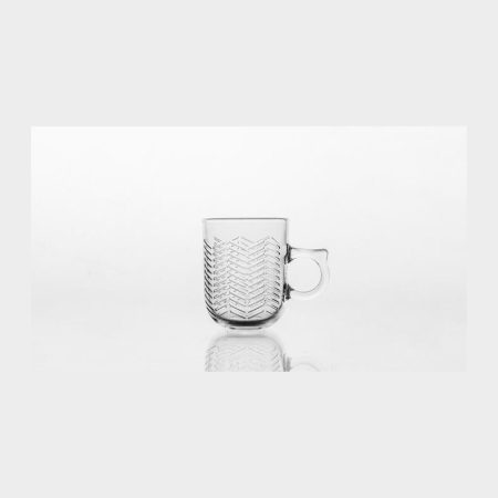 Deli Glass Sunrise Mug 250ml 2C