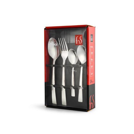 Fns Windsor 24Pc Cutlery Set Box With Window