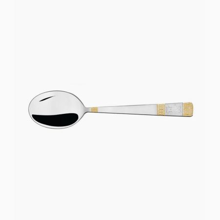 Fns Jessica Dinner Spoon 16 - 1, 24 carat Gold, 2.5mm S3