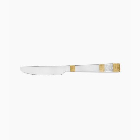 Fns Jessica Dinner Knife 16 - 1, 24 carat Gold,6mm S2