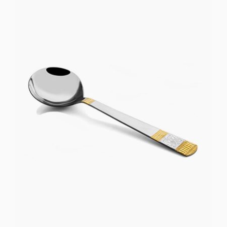 Fns Jessica Gravy Ladle Large 16 - 1, 24 carat Gold, 2.5mm S1