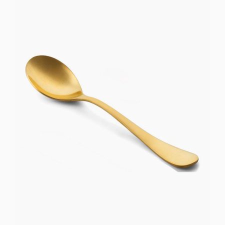 Fns Oro Dessert Spoon,Gold Matt S2