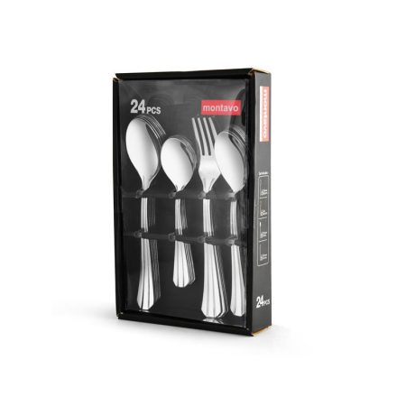 Fns-Montavo Flair 24Pc Cutlery set with Window Box S1