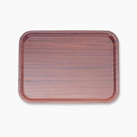 Grunwerg Mahogany Wooden Rect Tray