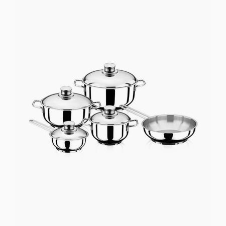 Hascevher Home Perfect 9Pc Cookware Set