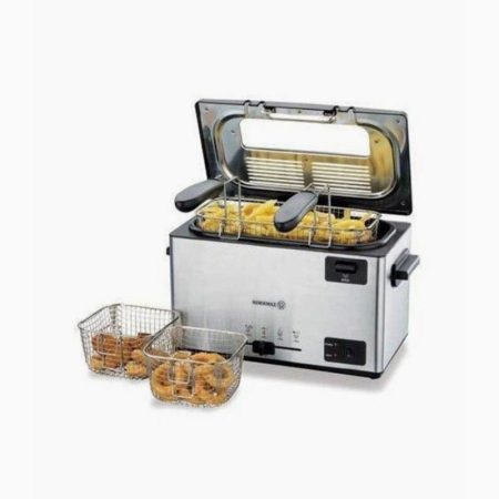 Korkmaz Twinfry Deep Fryer 3 Ltr 2000 W