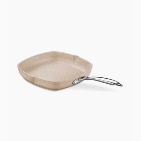 Korkmaz Granita Alu.Square Grill Frypan 28 Cm 3.0 Ltr