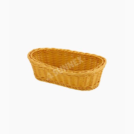Sunnex Polypropylene Rattan Loaf Basket Beige (C04 Range)