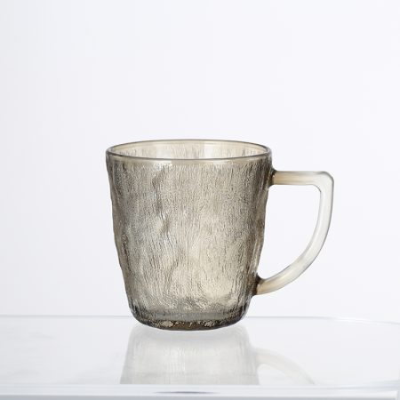 Deli Glass Soga 260Ml Brown Cup (2Pc Set)
