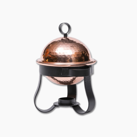 FNS Mini Chafer Round Hammered Copper