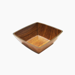 Kapp Wooden Square Bowl 10 X 10 X 3.5