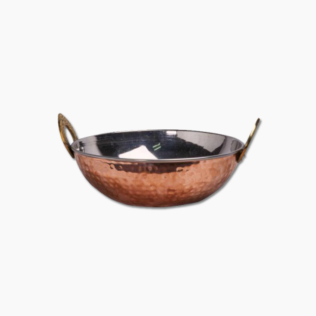 King Metal Copper Kadai Hammered