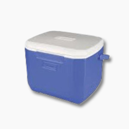 Coleman Cooler Box 16 Qt-15.1Ltr -Grey,White,Blue