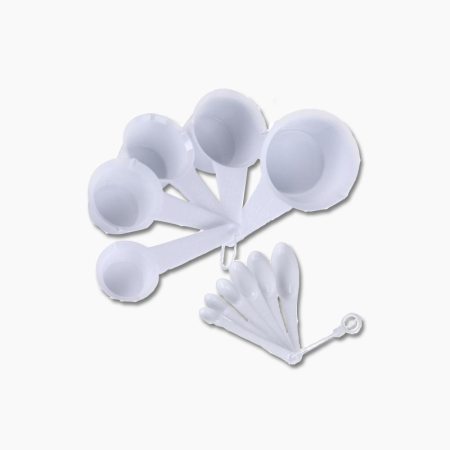 Sunnex 11Pc Plastic Measuring Cup and Spoon Set