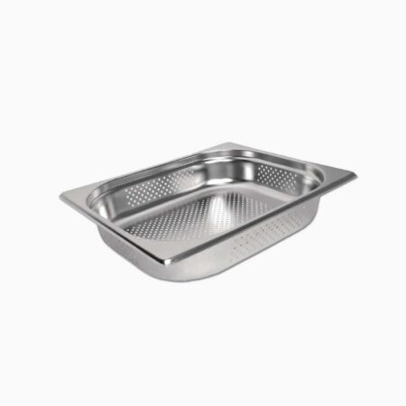 S/Steel Gastronorm 1/2 Perforated Pan 65Mm