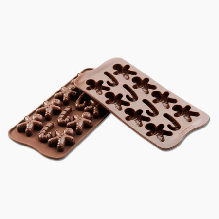 Silikomart Silicone Chocolate Mould Mr Ginger