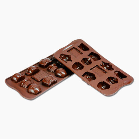 Silikomart Silicone Chocolate Mould Tea Time