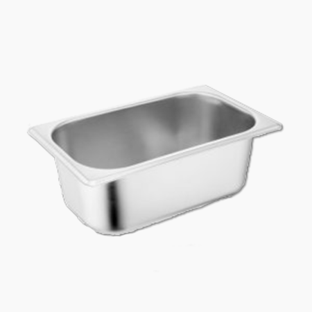 Sunnex S/Steel Gastronorm Pan 1/4 Size