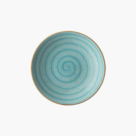 Bonna Aura Aqua Bloom Deep Plate