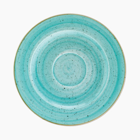 Bonna Aura Aqua Rita Coffee Saucer