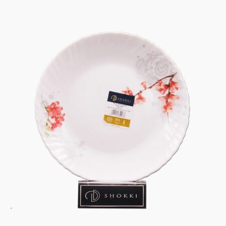 Shokki Shell Flora Dessert Plate 19Cm