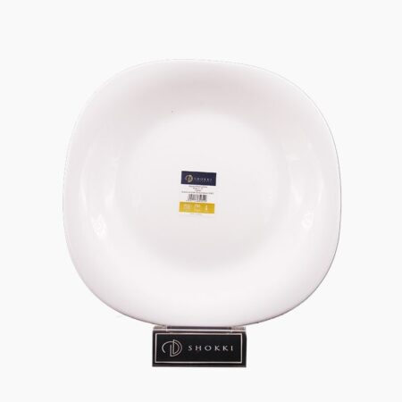 Shokki Square Plain Dinner Plate 11.5 Inch