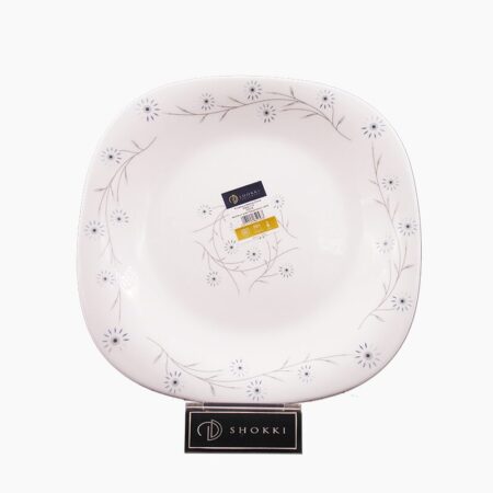 Shokki Rosemary Square Dinner Plate 11.5 Inch