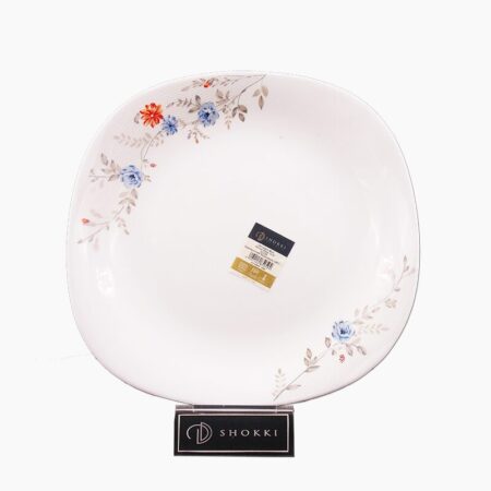 Shokki Carnation Blue Dinner Plate 11.5 Inch
