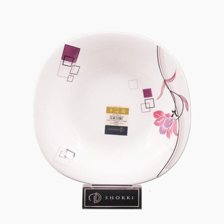 Shokki Dhalia Square Soup Plate 9.5"