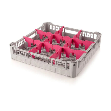 Kapp Polypropylene 9 Comp. Base Rack 20x20x4" (D-145mm)