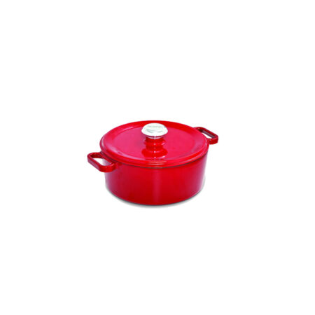 Kapp Mini Cast Iron Pot Red 10Cm 0.35Ltr