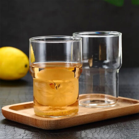 Deli Glass Soga Borosilicate Tumbler 380ml F6