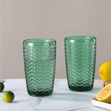 Deli Household Glass Soga (Hb) 380Ml Tumbler F6
