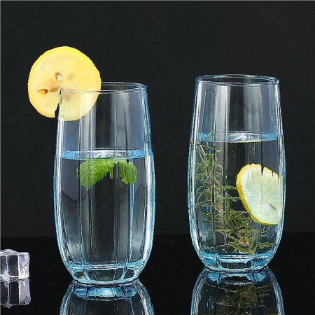 Deli Glass Soga (Hb) 510Ml Blue Tumbler F6