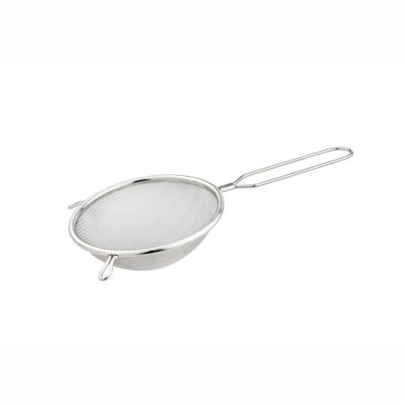 Sunnex S/Steel Mesh Strainer w/Wire Handle & Double Loop Hooks