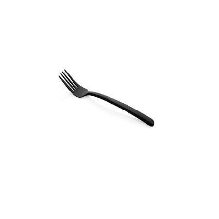 FnS Barca Dessert Fork, Black Matt
