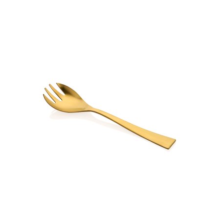 FnS Slimline Serving Fork, Gold Matt