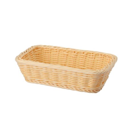 Sunnex Polypropylene Rattan Basket Beige 6.5Cm (C04 Range)