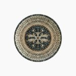 Bonna Mesopotamia Mosaic Black Gourmet Flat Plate