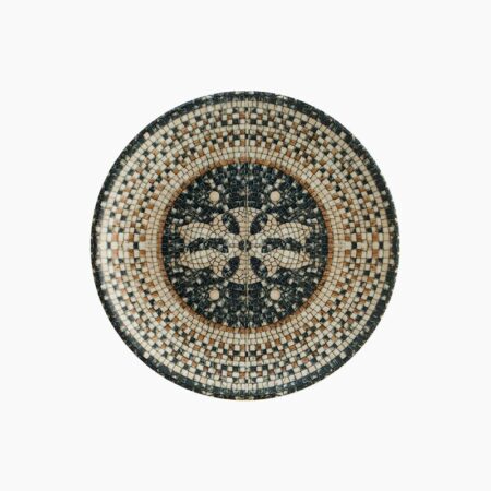 Bonna Mesopotamia Mosaic Black Gourmet Flat Plate