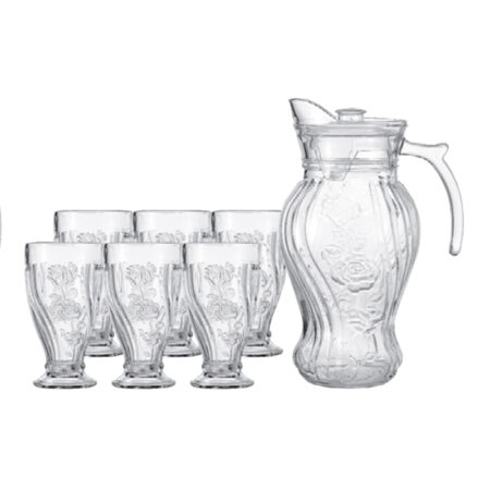 Deli Glass 7Pc Water Set - YZH42C/L7